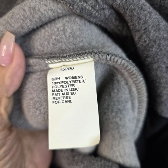 Woolrich Womens Large Polartec 200 Series Fleece Vest Gray Deadstock NOS USA - Picture 7 of 13